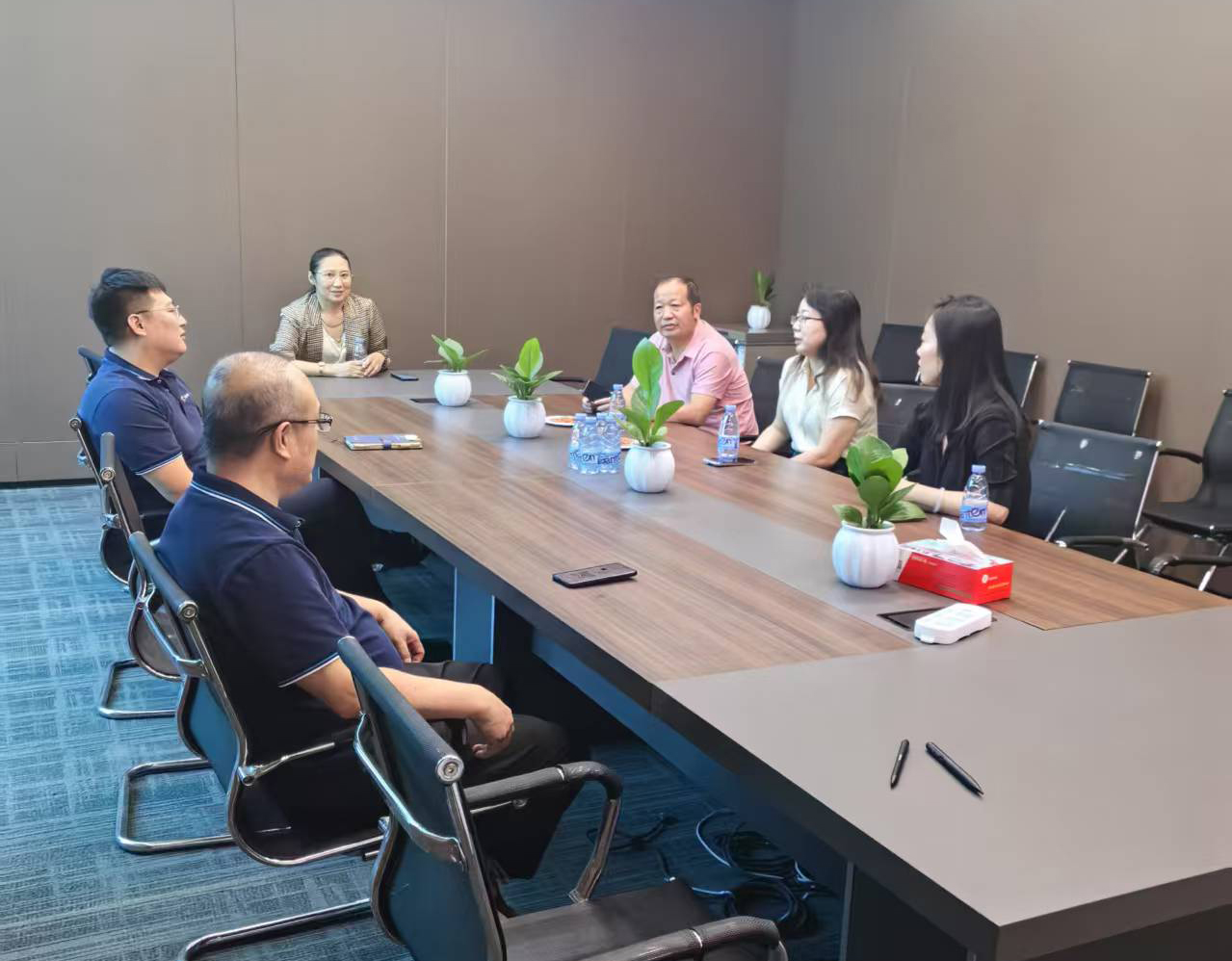 攜手共進 開創未來——世紀達設計院領導一行蒞臨我司參觀交流